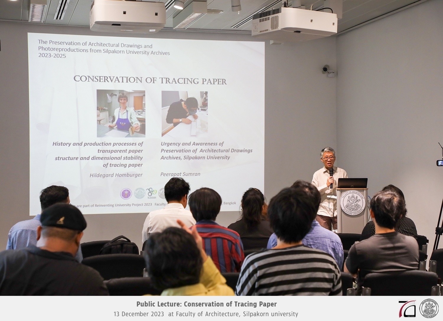 Public Lecture: Conservation of Tracing Paper