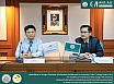 การหารือความร่วมมือทางวิชาการ และรับฟังคำบรรยายเกี่ยวกับสถาปัตยกรรมในประเทศไทย กับ Academy of Architectural Art Guangxi Art University