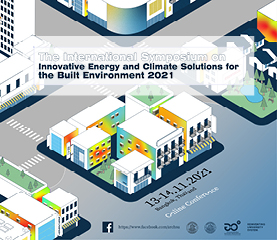 Online Conference | The International Symposium on Innovative Energy and Climate Solutions for the Built Environment 2021